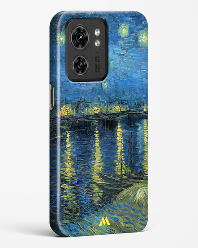 Starry Night Over the Rhone [Van Gogh] Hard Case Phone Cover (Motorola)