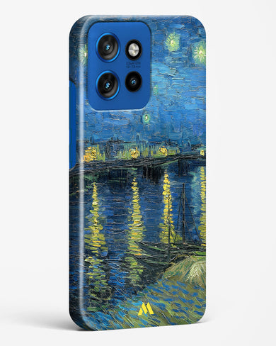 Starry Night Over the Rhone [Van Gogh] Hard Case Phone Cover (Motorola)