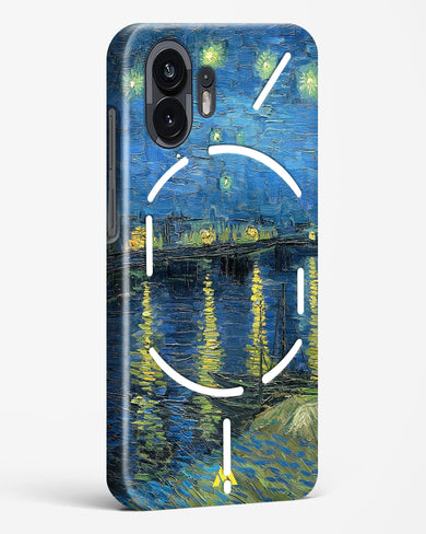 Starry Night Over the Rhone [Van Gogh] Hard Case Phone Cover (Nothing)