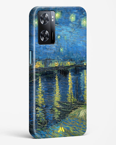 Starry Night Over the Rhone [Van Gogh] Hard Case Phone Cover-(Oppo)