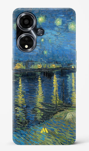 Starry Night Over the Rhone [Van Gogh] Hard Case Phone Cover (Oppo)