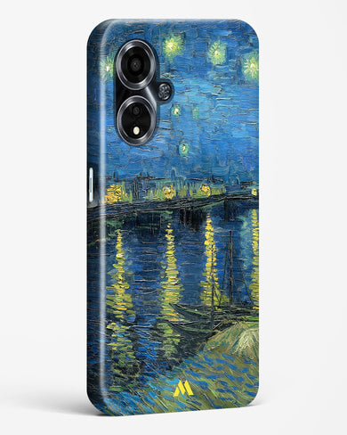 Starry Night Over the Rhone [Van Gogh] Hard Case Phone Cover (Oppo)