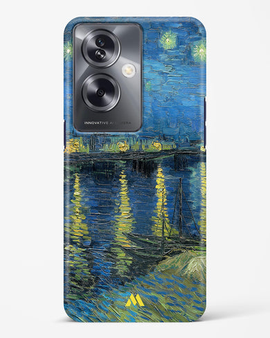 Starry Night Over the Rhone [Van Gogh] Hard Case Phone Cover-(Oppo)