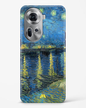 Starry Night Over the Rhone [Van Gogh] Hard Case Phone Cover (Oppo)