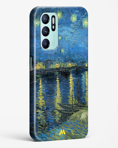Starry Night Over the Rhone [Van Gogh] Hard Case Phone Cover (Oppo)