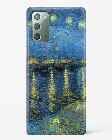 Starry Night Over the Rhone [Van Gogh] Hard Case Phone Cover-(Samsung)