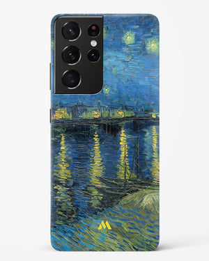 Starry Night Over the Rhone [Van Gogh] Hard Case Phone Cover-(Samsung)