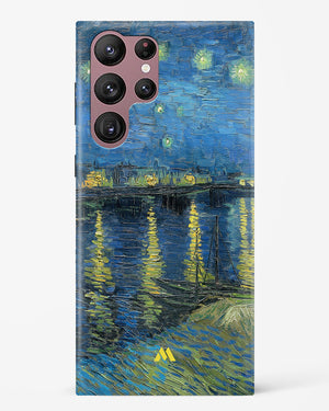 Starry Night Over the Rhone [Van Gogh] Hard Case Phone Cover-(Samsung)