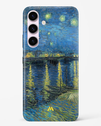 Starry Night Over the Rhone [Van Gogh] Hard Case Phone Cover-(Samsung)