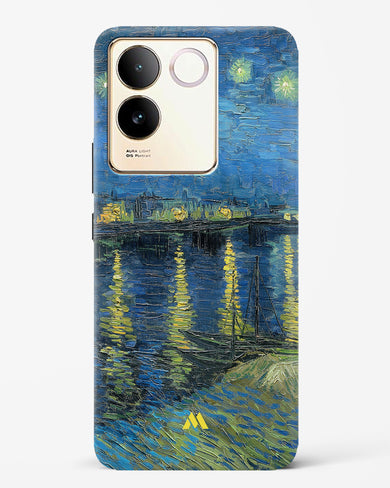 Starry Night Over the Rhone [Van Gogh] Hard Case Phone Cover-(Vivo)