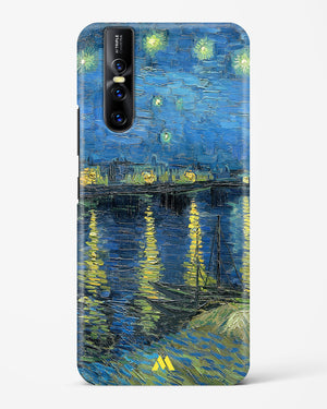 Starry Night Over the Rhone [Van Gogh] Hard Case Phone Cover (Vivo)