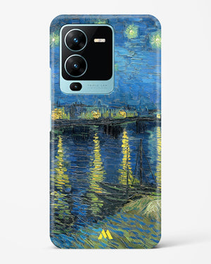 Starry Night Over the Rhone [Van Gogh] Hard Case Phone Cover-(Vivo)