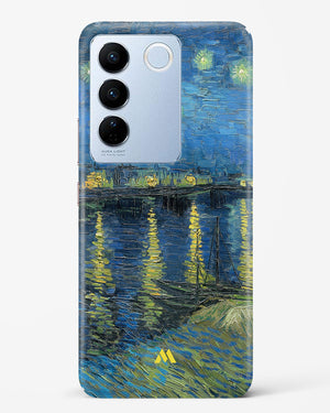 Starry Night Over the Rhone [Van Gogh] Hard Case Phone Cover-(Vivo)