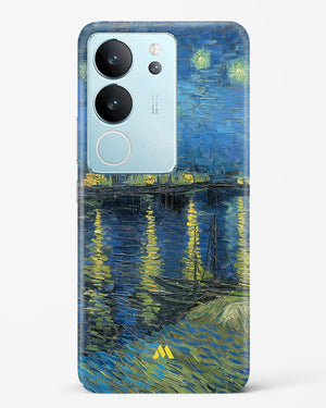 Starry Night Over the Rhone [Van Gogh] Hard Case Phone Cover (Vivo)