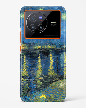 Starry Night Over the Rhone [Van Gogh] Hard Case Phone Cover-(Vivo)