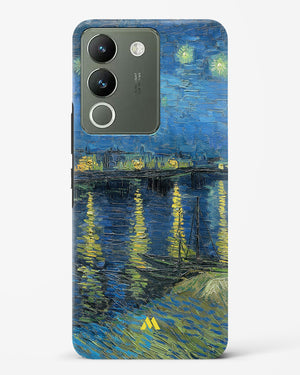 Starry Night Over the Rhone [Van Gogh] Hard Case Phone Cover-(Vivo)