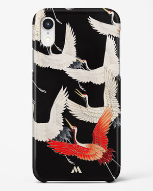 Furisode With A Myriad Of Flying Cranes Hard Case Phone Cover (Apple)