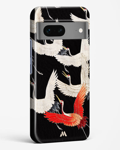 Furisode With A Myriad Of Flying Cranes Hard Case Phone Cover-(Google)