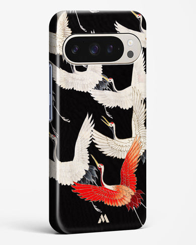 Furisode With A Myriad Of Flying Cranes Hard Case Phone Cover (Google)