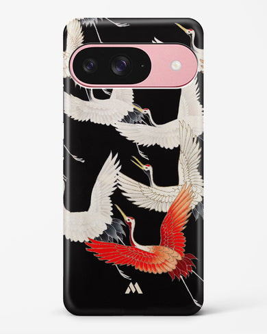 Furisode With A Myriad Of Flying Cranes Hard Case Phone Cover (Google)