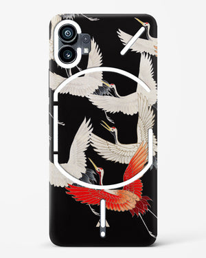 Furisode With A Myriad Of Flying Cranes Hard Case Nothing Phone 1