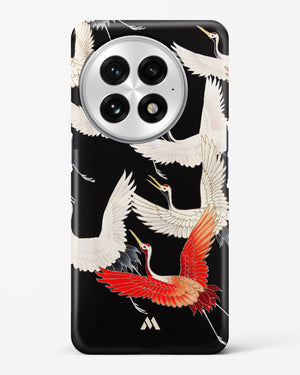 Furisode With A Myriad Of Flying Cranes Hard Case Phone Cover (OnePlus)
