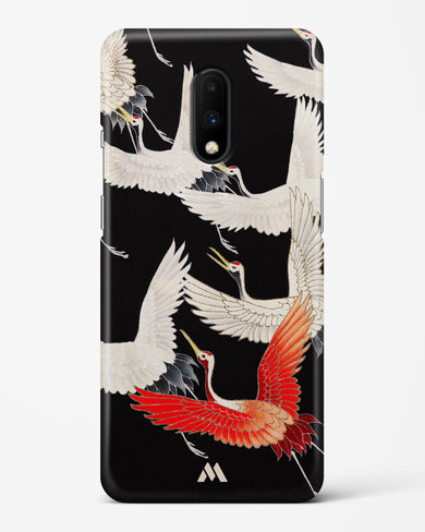 Furisode With A Myriad Of Flying Cranes Hard Case Phone Cover-(OnePlus)