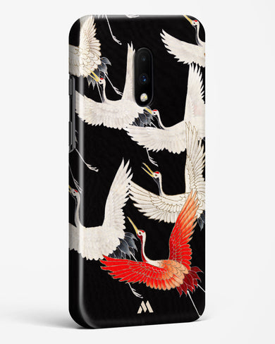 Furisode With A Myriad Of Flying Cranes Hard Case Phone Cover-(OnePlus)