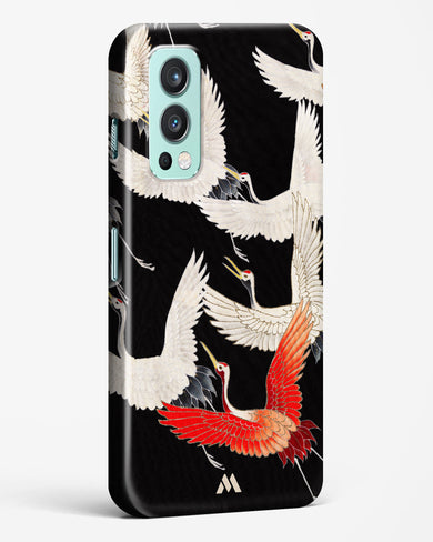 Furisode With A Myriad Of Flying Cranes Hard Case Phone Cover (OnePlus)