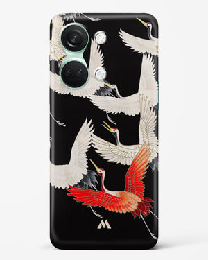 Furisode With A Myriad Of Flying Cranes Hard Case Phone Cover-(OnePlus)