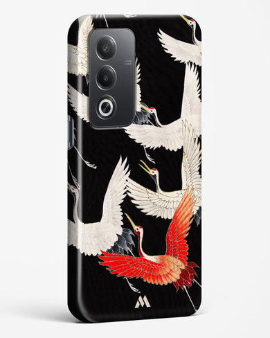 Furisode With A Myriad Of Flying Cranes Hard Case Phone Cover (Oppo)