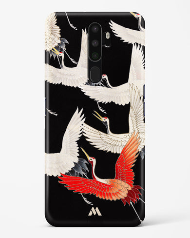 Furisode With A Myriad Of Flying Cranes Hard Case Phone Cover-(Oppo)