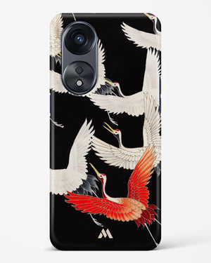 Furisode With A Myriad Of Flying Cranes Hard Case Phone Cover (Oppo)