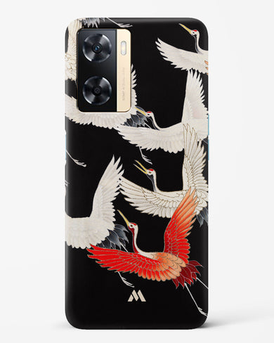 Furisode With A Myriad Of Flying Cranes Hard Case Phone Cover-(Oppo)