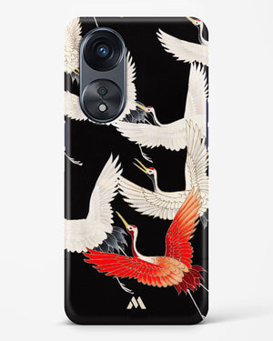 Furisode With A Myriad Of Flying Cranes Hard Case Phone Cover-(Oppo)