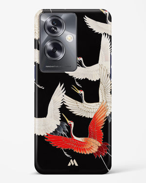 Furisode With A Myriad Of Flying Cranes Hard Case Phone Cover (Oppo)