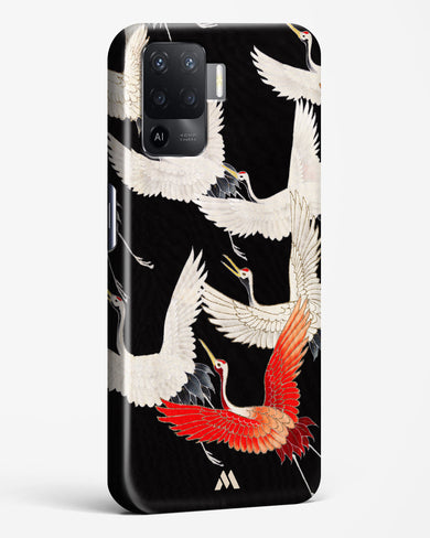 Furisode With A Myriad Of Flying Cranes Hard Case Phone Cover-(Oppo)