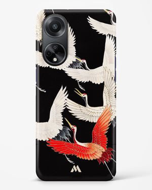 Furisode With A Myriad Of Flying Cranes Hard Case Phone Cover (Oppo)