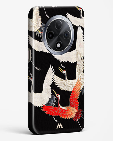 Furisode With A Myriad Of Flying Cranes Hard Case Phone Cover (Oppo)