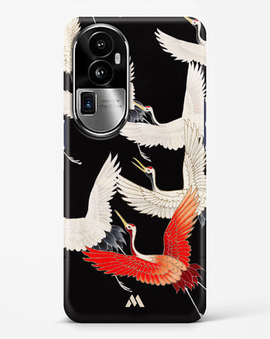 Furisode With A Myriad Of Flying Cranes Hard Case Phone Cover (Oppo)