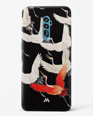 Furisode With A Myriad Of Flying Cranes Hard Case Phone Cover-(Oppo)