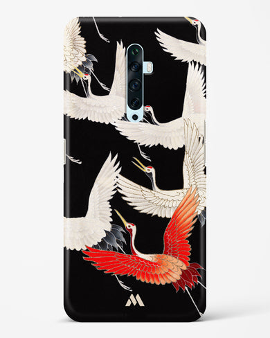 Furisode With A Myriad Of Flying Cranes Hard Case Phone Cover-(Oppo)