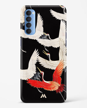 Furisode With A Myriad Of Flying Cranes Hard Case Phone Cover-(Oppo)