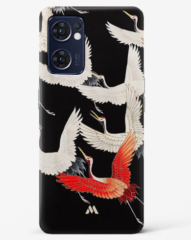 Furisode With A Myriad Of Flying Cranes Hard Case Phone Cover (Oppo)