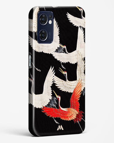 Furisode With A Myriad Of Flying Cranes Hard Case Phone Cover (Oppo)