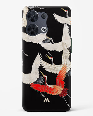 Furisode With A Myriad Of Flying Cranes Hard Case Phone Cover (Oppo)