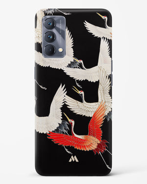 Furisode With A Myriad Of Flying Cranes Hard Case Phone Cover-(Realme)