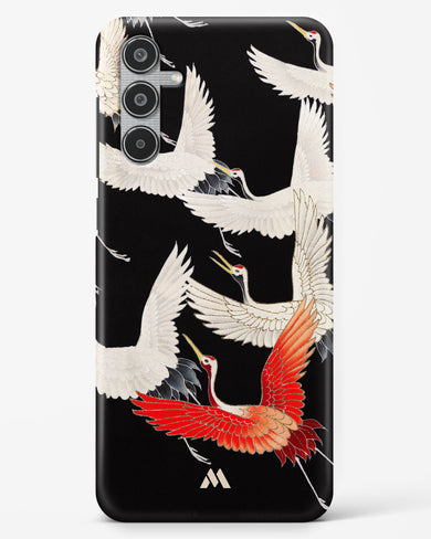 Furisode With A Myriad Of Flying Cranes Hard Case Phone Cover (Samsung)
