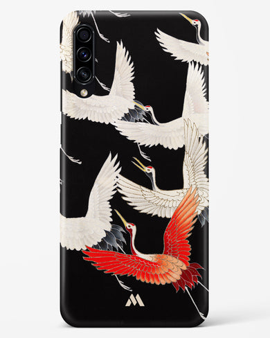 Furisode With A Myriad Of Flying Cranes Hard Case Phone Cover-(Samsung)