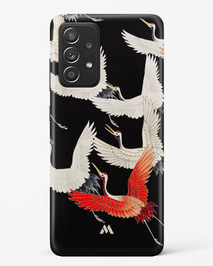 Furisode With A Myriad Of Flying Cranes Hard Case Phone Cover (Samsung)